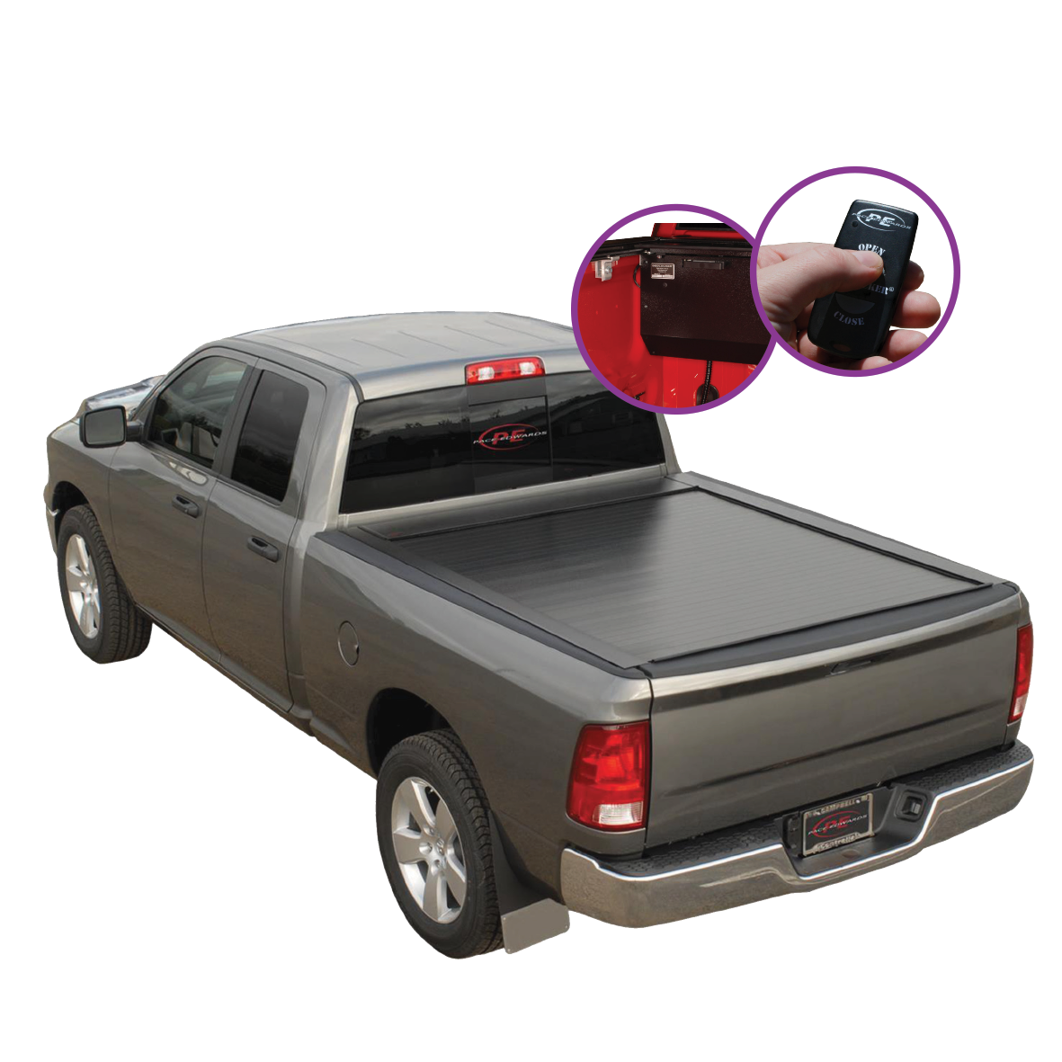 RAM 1500 DT Pace Edwards UltraGroove Electric Tonneau Cover (NO RAMBOX)