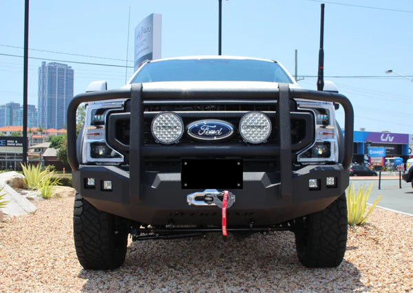 2017-2022 Ford F-250 Tough Trucks Overland Triple Hoop Bullbar