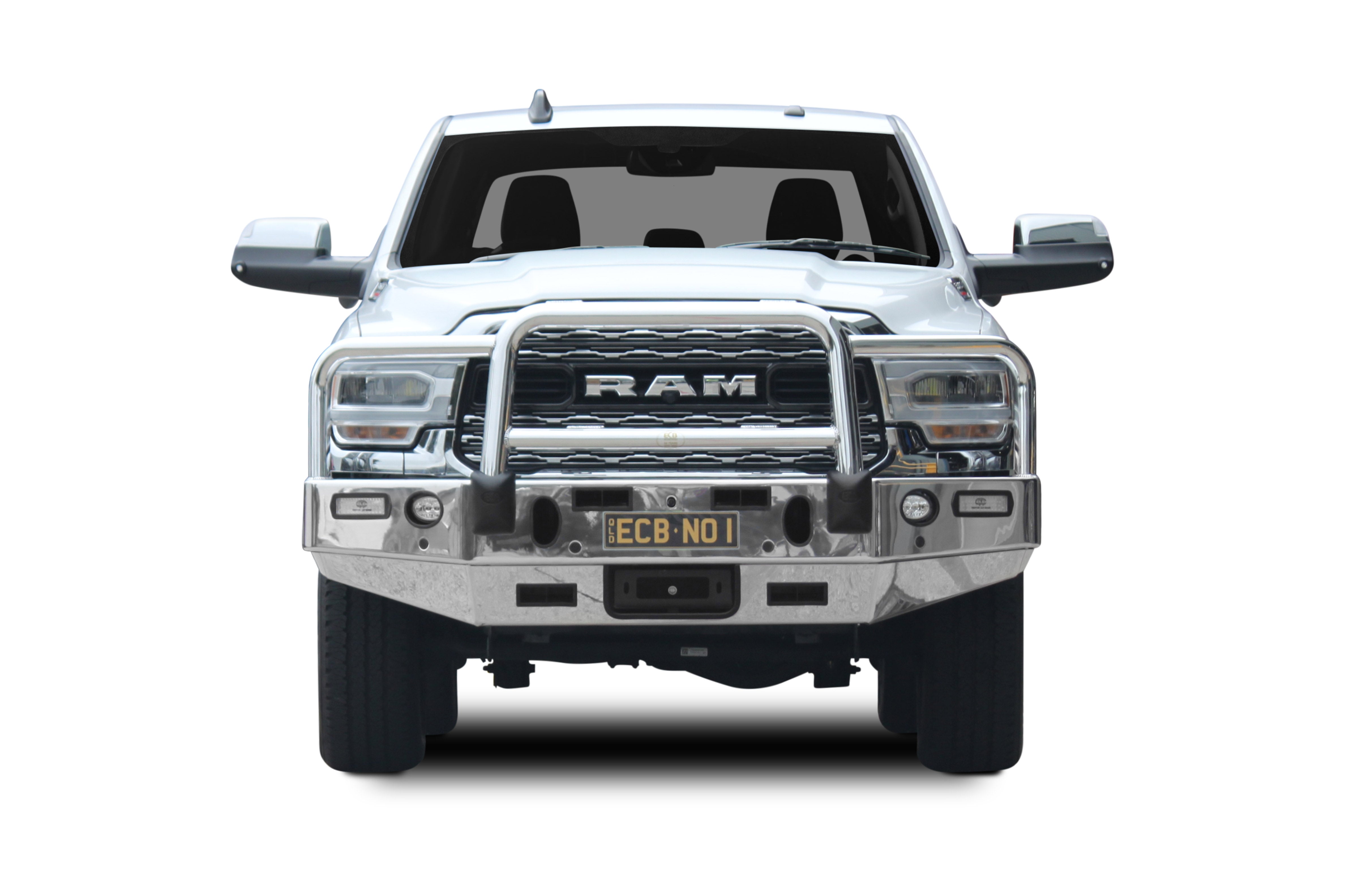 RAM 2500/3500 (2019+) DJII ECB Triple Hoop Bullbar