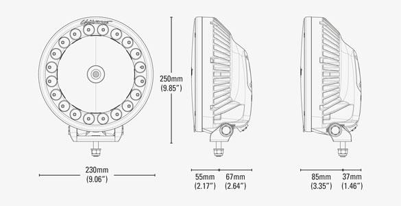Lightforce HTX2 Spotlights