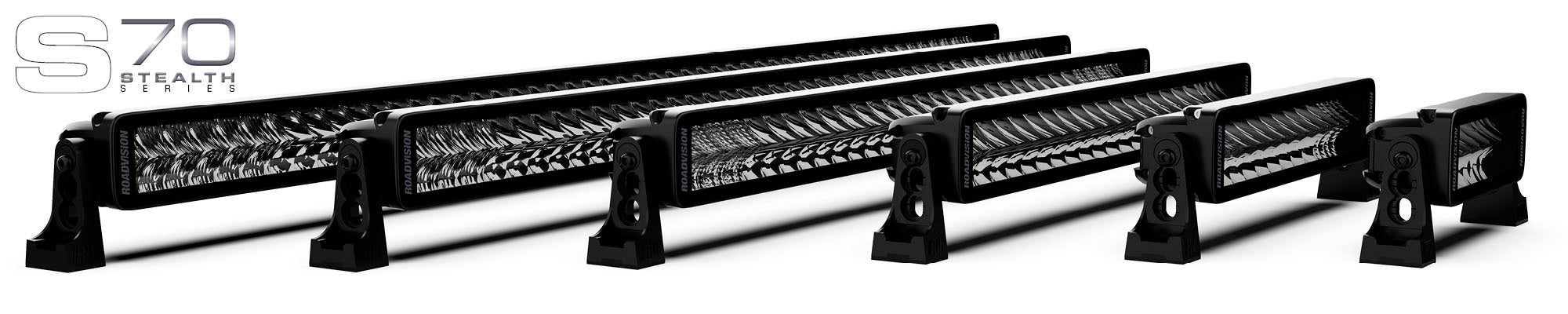 30" Stealth Straight Dual Row Light Bar