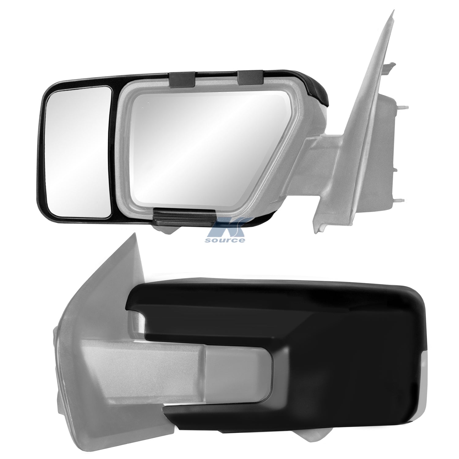 Snap & Zap Towing Mirrors to suit Ford F150 (2021+)