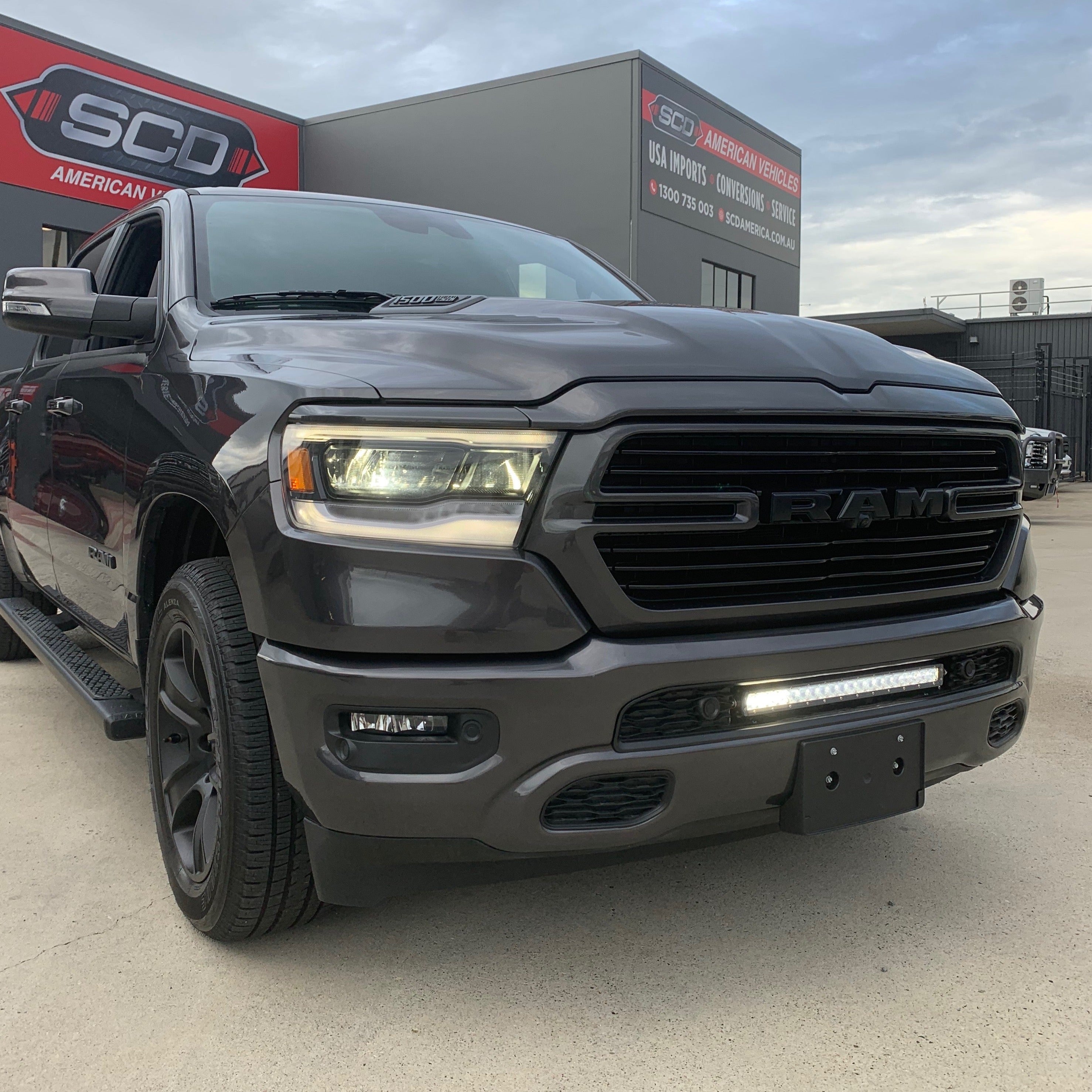 RAM 1500 DT Light Bar in Lower Bumper