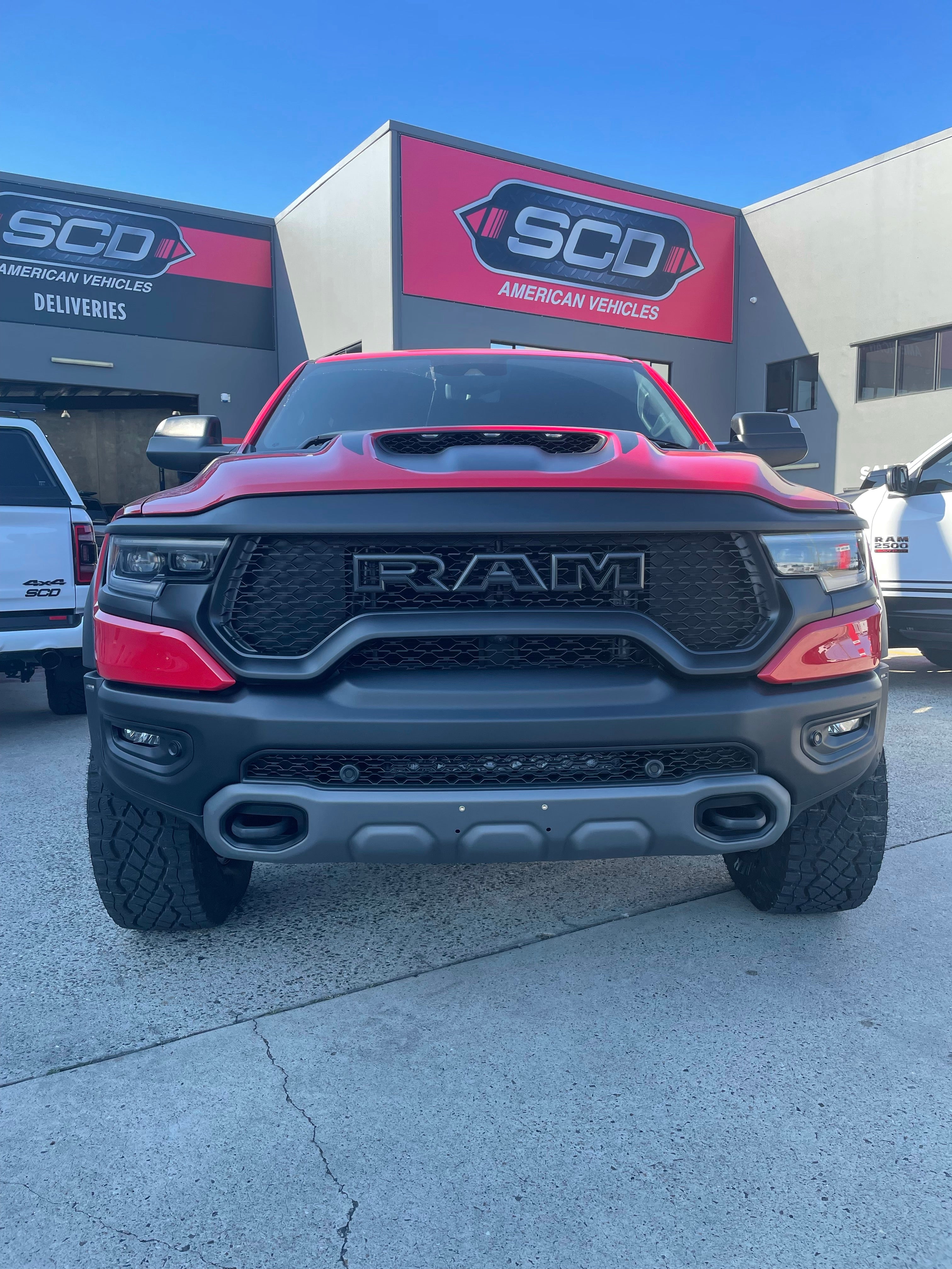 RAM 1500 TRX Light Bar in Lower Bumper